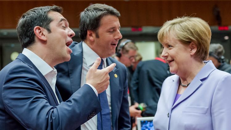 Alexis Tsipras reist mit Selbstbewusstsein nach Brüssel, Angela Merkel will ihn bremsen.