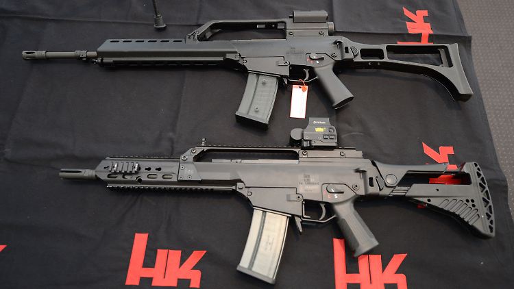 Das G36 von Heckler und Koch hat für eine Menge Verstimmung bei der Bundeswehr gesorgt. 
