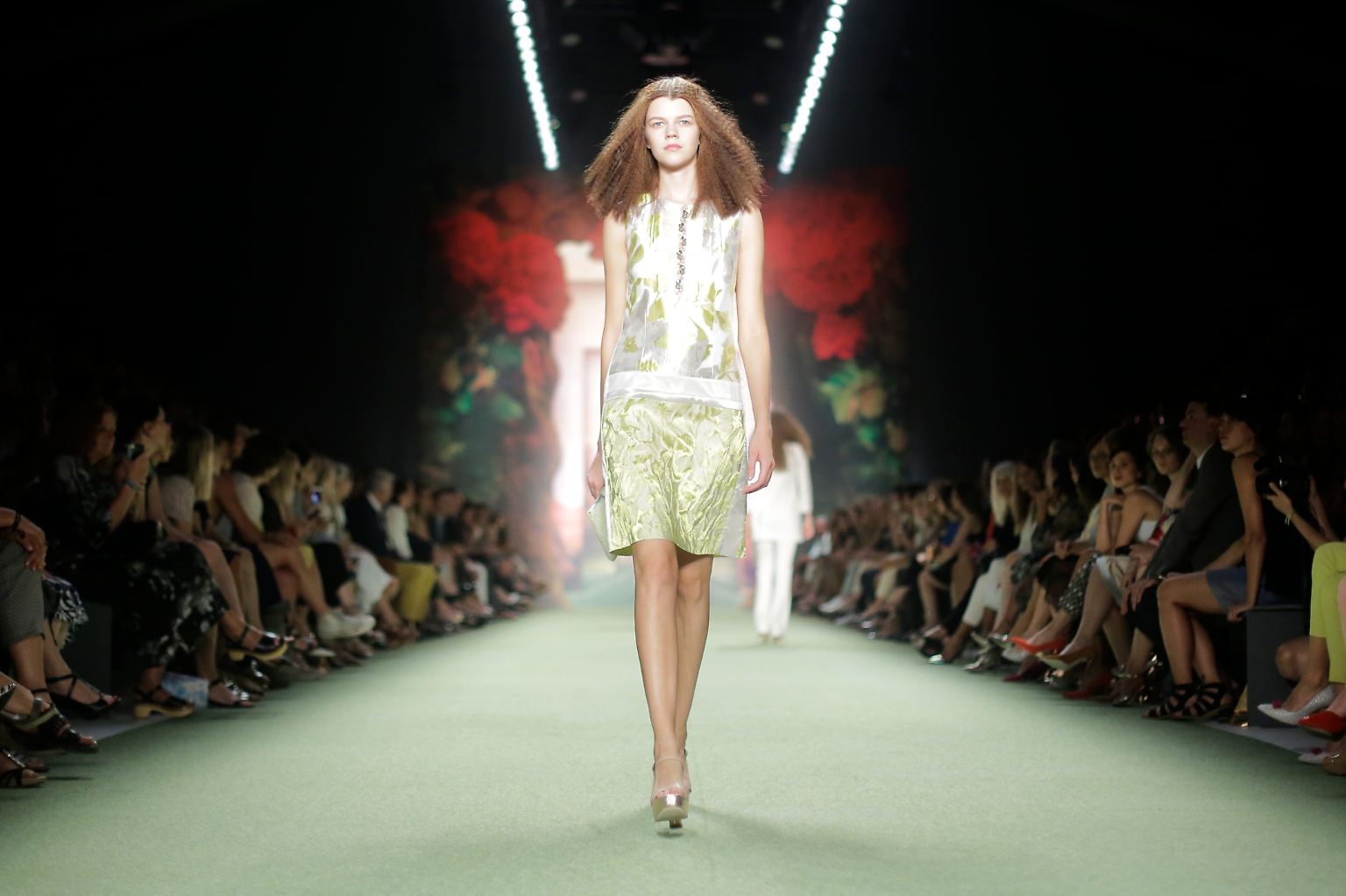 Die Fashion Week in Berlin - das ist Glamour, ...