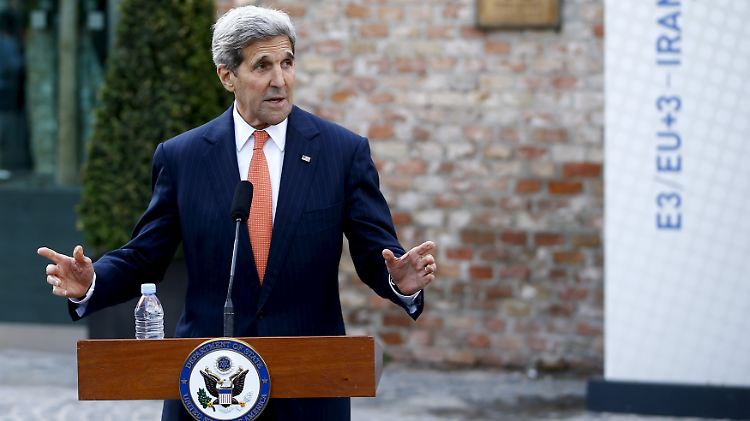 John Kerry droht mit der "Beendigung dieses Prozesses". 
