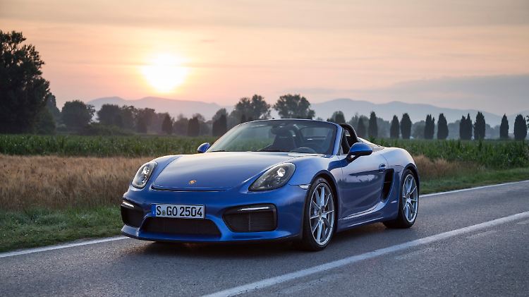 Mit 375 PS ist der Spyder das stärkste Stück der Boxster-Baureihe.