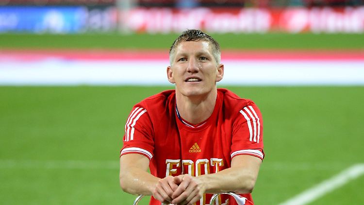 Zumindest geschmeichelt durch das Interesse von Manchester United: Bastian Schweinsteiger.