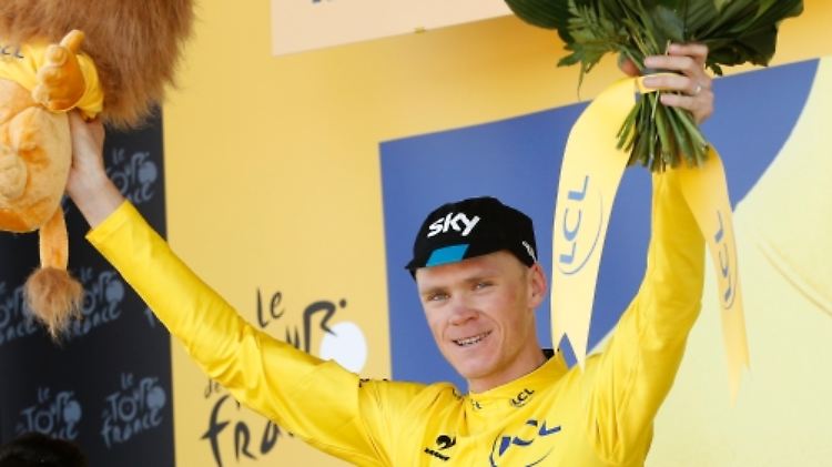 "Das Gelbe Trikot ist ein Privileg": Christopher Froome.