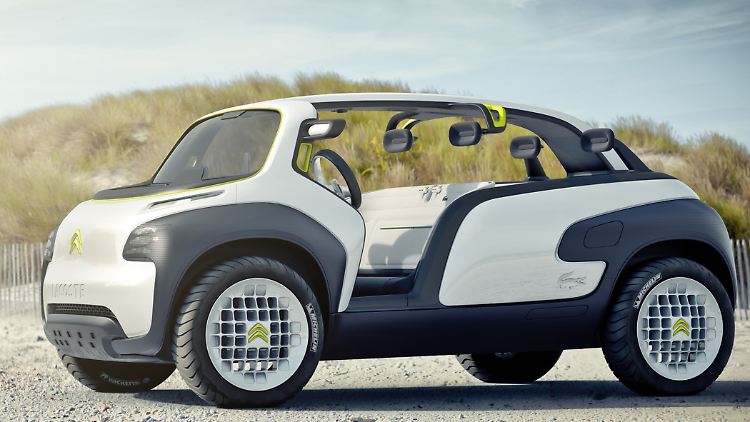 Serienproduktion ausgeschlossen: Zusammen mit Lacoste hat Citroen ein Konzeptfahrzeug entwickelt.