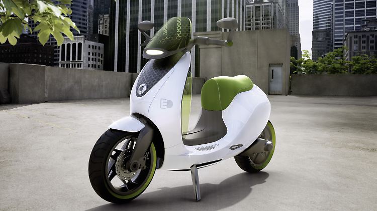 Mit dem Scooter zu neuen Ufern: Smart will mit dem "escooter" neue Geschäftsfelder erschließen.