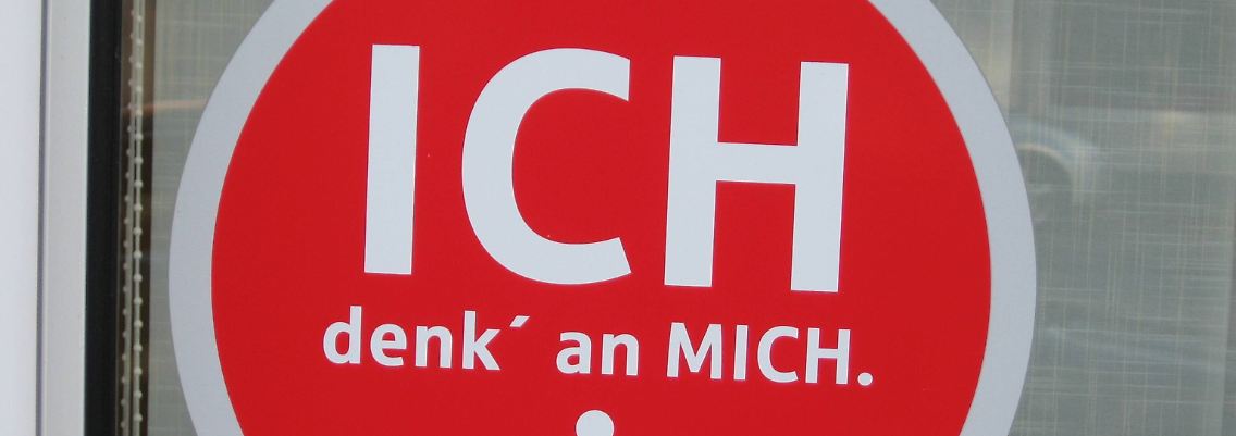 Ja, das ist wohl das neue Motto der Sparkassen ...