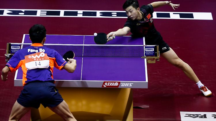 Bei der Tischtennis-WM im chinesischen Suzhou kamen zelluloidfreie Tischtennisbälle bereits zum Einsatz.