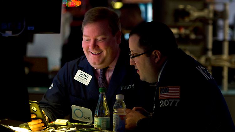An der Wall Street werden die Geschäfte in der Regel von Männern gemacht.