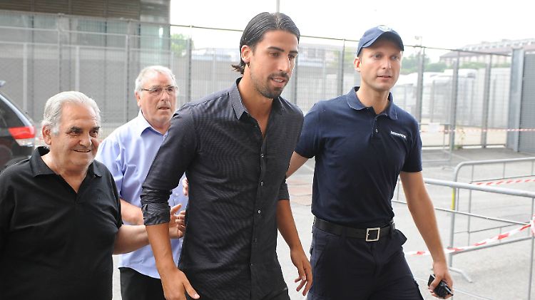 Ankunft in Turin am Montag: Sami Khedira.