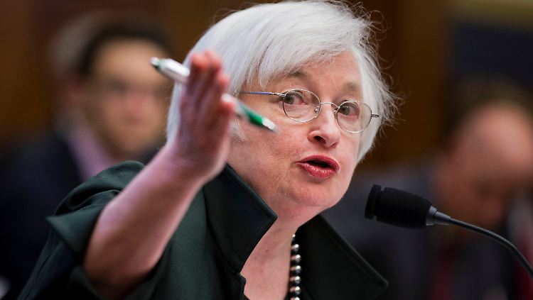 Janet Yellen glaubt, das Wachstum im Ausland könne schneller anziehen, als erwartet.