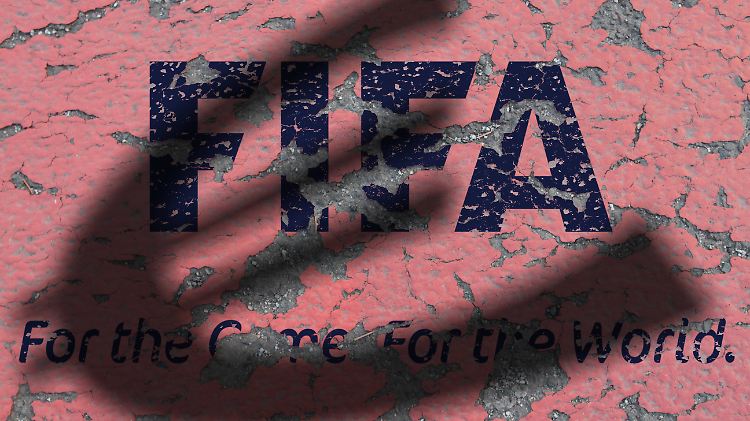 Aus der Reihe: bedeutungsschwere Symbolbilder zum Thema Fifa und Korruption.