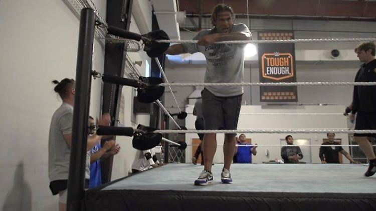 Tough Enough: Tim Wiese beim geheimen Wrestling-Training in den USA.