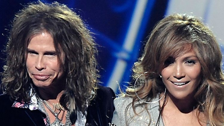 Suchen "den neuen Michael Jackson": Steven Tyler und Jennifer Lopez.