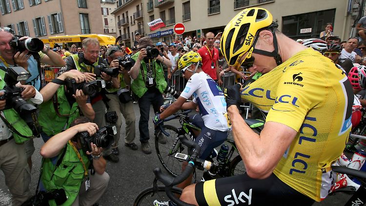 Froome gibt den Journalisten eine Mitschuld an der Urin-Attacke.