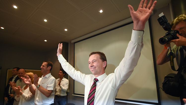 Jubelt wieder: Bernd Lucke.