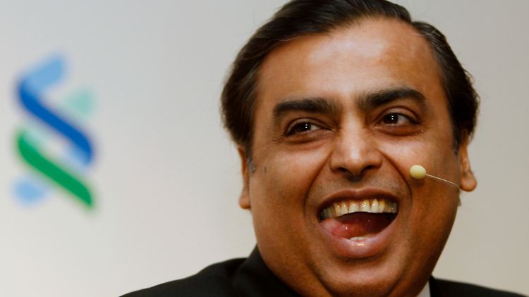 Der reichste Mann Indiens: Mukesh Ambani.