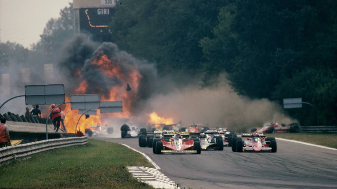 ... mal enden sie tödlich. In Folge dieses spektakulären Unfalls in Monza 1978 ...