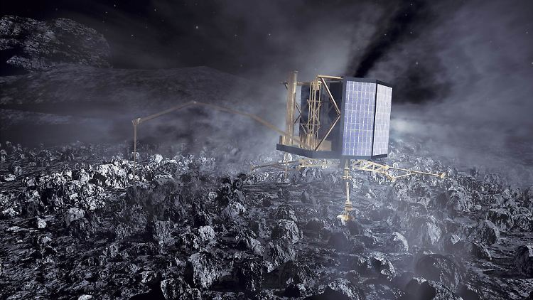 Sorgenkind Philae: Nicht nur beim DLR hofft man, die Kommunikationsprobleme mit dem Minilabor lösen zu können.