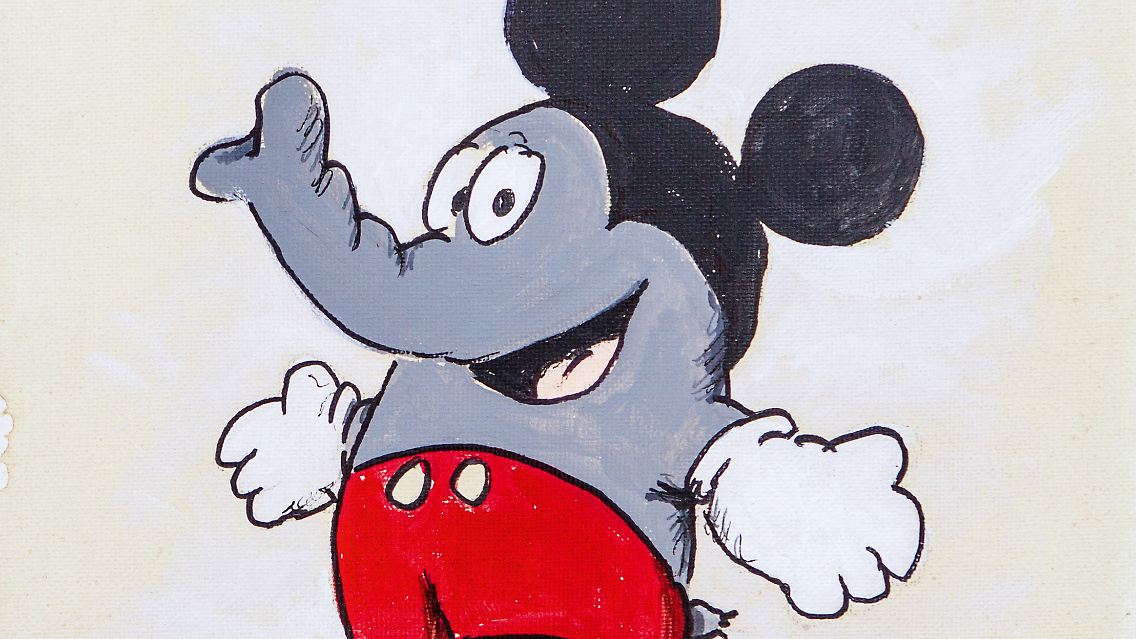 ... verkleiden sich als Micky Maus oder ...