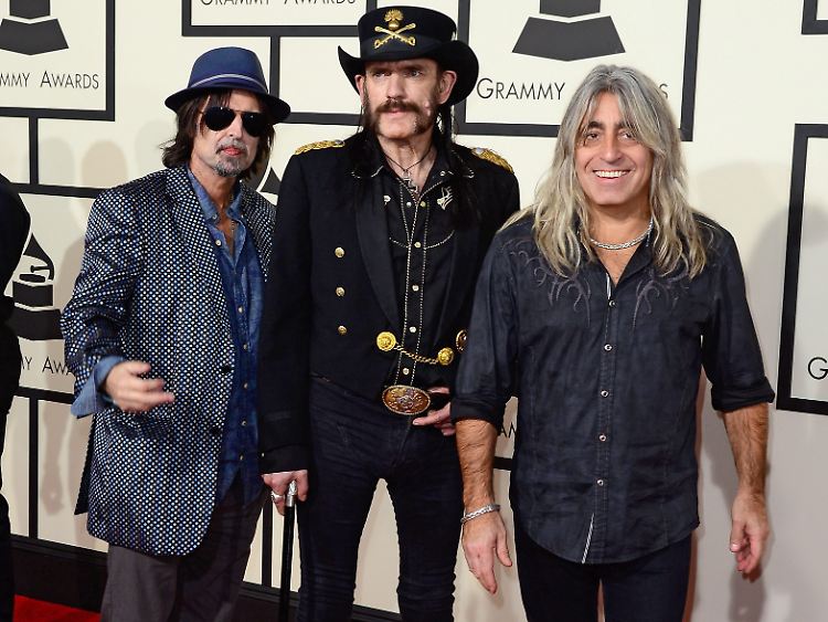 Seit 1992 sind sie Motörhead: Kilmister, Phil Campbell (l.) und Mikkey Dee.