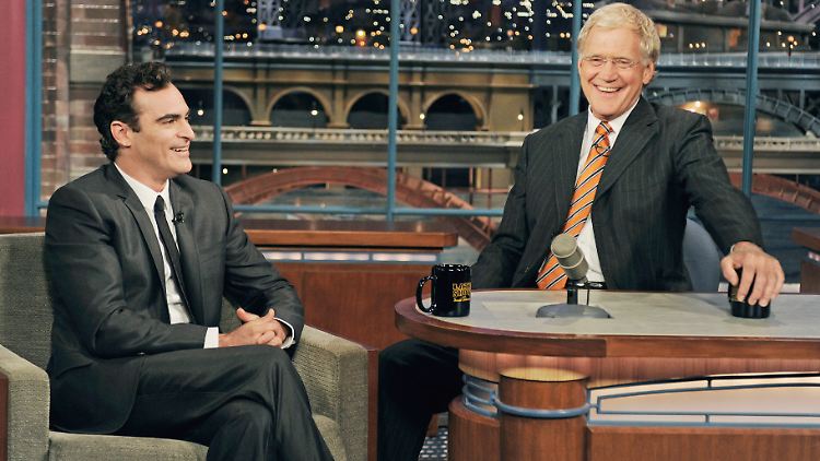 Phoenix bei Letterman im September 2010.