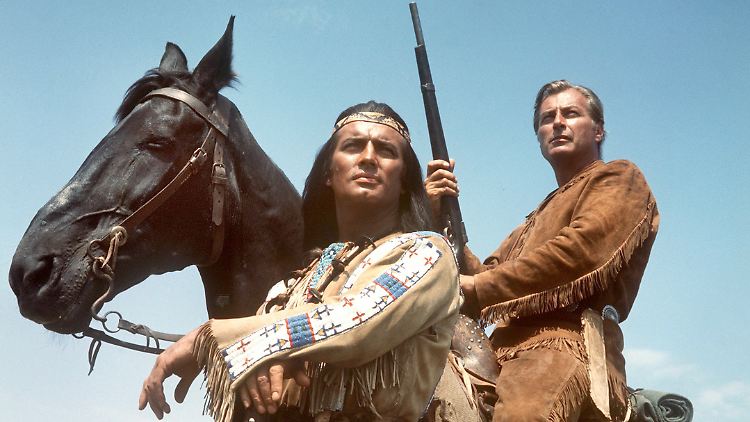Ob die Neuverfilmung ihnen das Wasser reichen kann? Pierre Brice (l.) und Lex Barker als Winnetou und Old Shatterhand.
