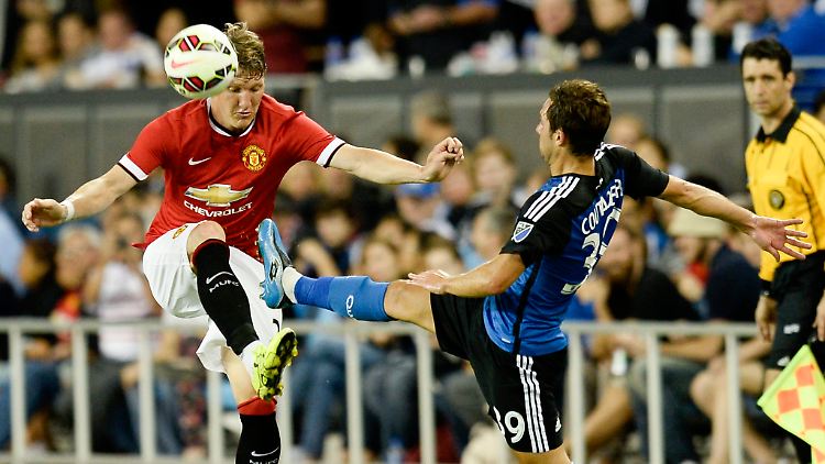 Bastian Schweinsteiger bekam für seine Leistung gegen San José erste kritische Töne zu hören.