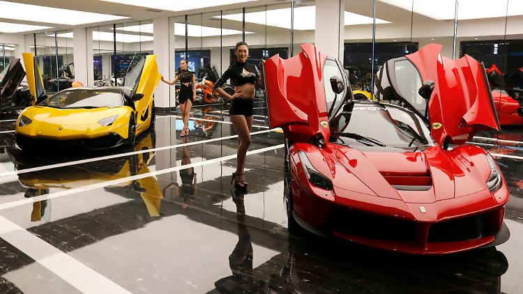Ferrari LaFerrari - eines der jüngsten Modelle des Autobauers aus dem italienischen Maranello.