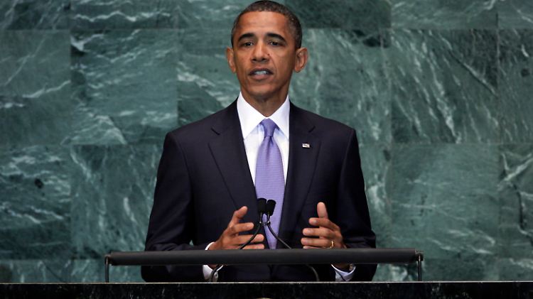 US-Präsident Obama ist sich sicher, das die Welt schon im nächsten Jahr um einen Palästinenserstaat reicher ist.