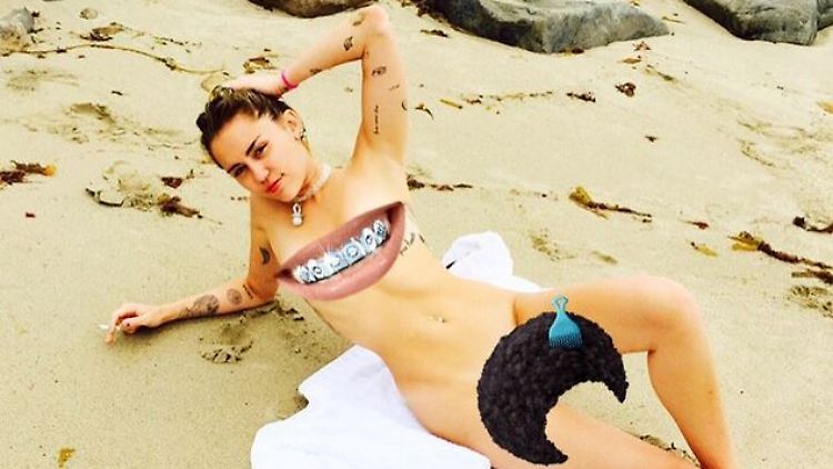 Offenbar eine FKK-Liebhaberin: Miley Cyrus.