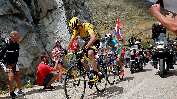 Christopher Froome steht unmittelbar vor seinem zweiten Gesamtsieg bei der Tour de France.