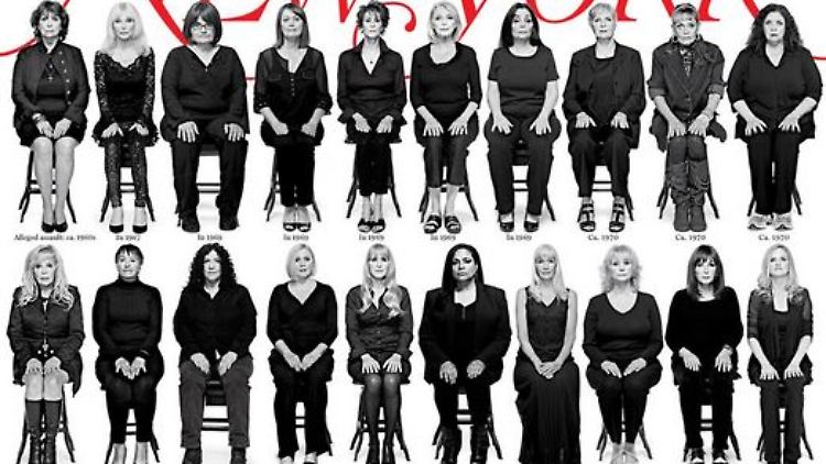 Auf dem Cover des "New York Magazine" sitzen 35 Frauen, die sich als Opfer von Bill Cosby verstehen.