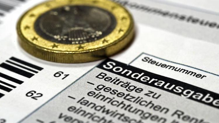 Beiträge zur Renten-, Kranken- und Pflegeversicherung gehören in die Anlage "Vorsorgeaufwand".