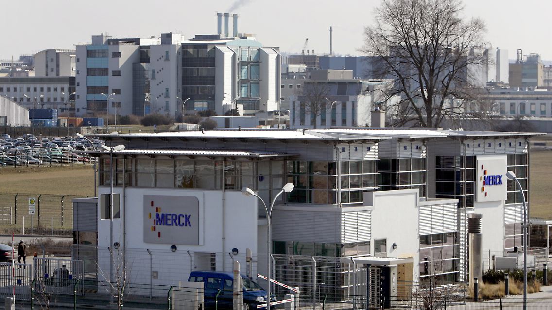 Merck-Werk in Darmstadt.