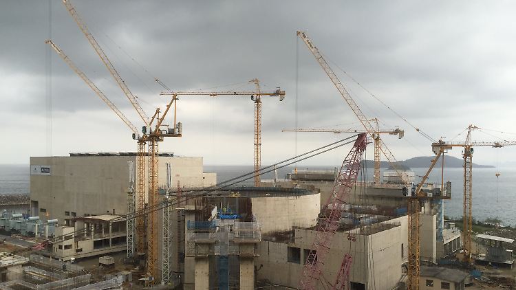 Das Akw Angra wird direkt ans Meer gebaut - Gefahr wie in Fukushima bestehe aber keine, versichern die örtlichen Ingenieure.