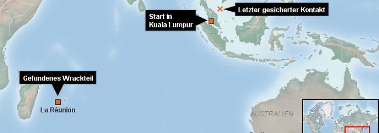 Thema: Flug MH370 der Malaysia Airlines