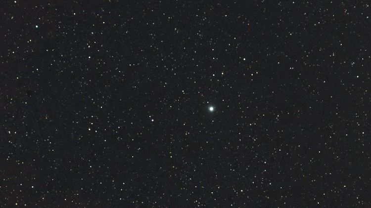 Eine Aufnahme des Siding Spring Observatory zeigt einen neuen Stern bei V1369 Centauri. 