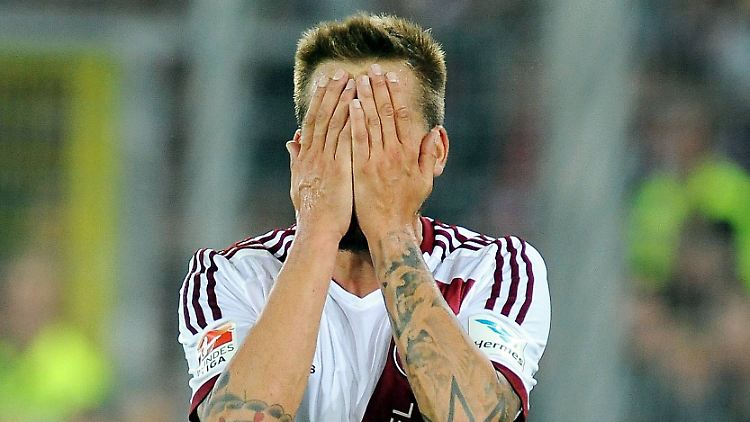 Es läuft nicht beim 1. FC Nürnberg. Das findet auch Guido Burgstaller. 
