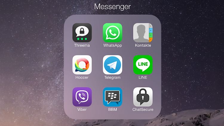 Bei Stiftung Warentest ist Hoccer die beste Messenger-App.