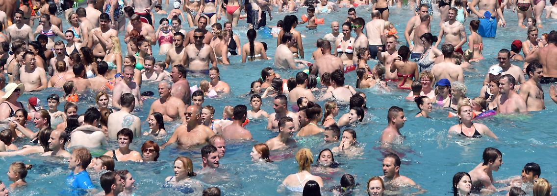 Freibad in Karlsruhe
