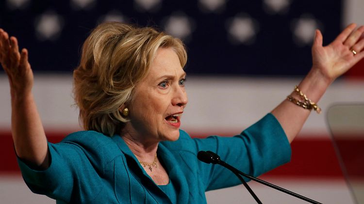 Hillary Clinton gilt als Favoritin im Vorwahlkampf der Demokraten. Doch Vize-Präsident Joe Biden macht ihr jetzt Konkurrenz.