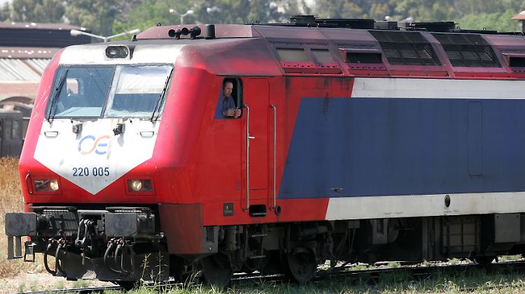 Die griechischen Eisenbahnen könnten verkauft werden.