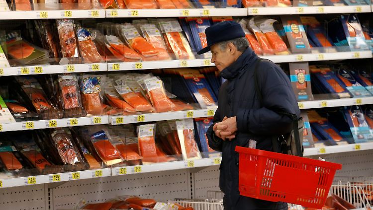 In Russland sind die Lebensmittelpreise stark gestiegen - auch wegen der Sanktionen.