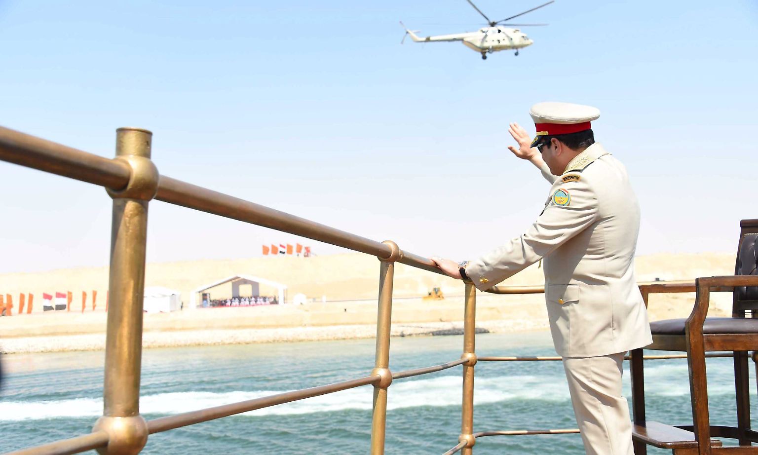 Es ist die große Stunde des Abdel Fattah al-Sisi. 