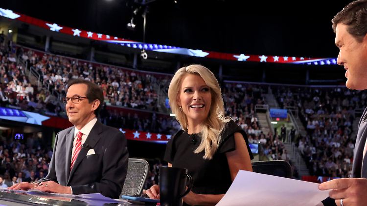 Megyn Kelly war eine von drei Moderatoren, die die republikanischen Bewerber befragten.