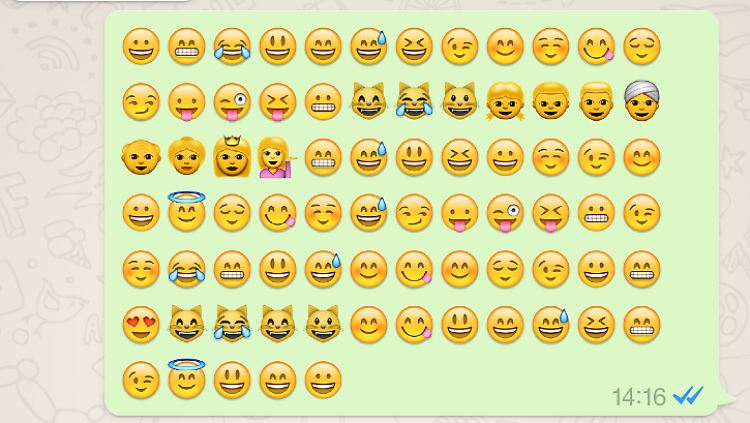 Emojis werden bei Facebook, Instagram oder Whatsapp immer häufiger benutzt.