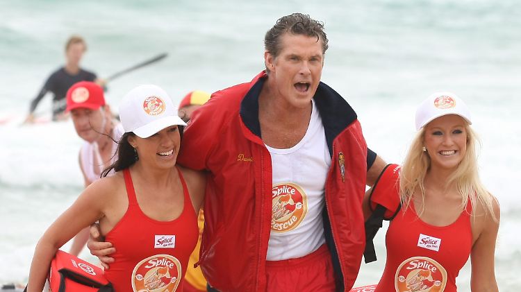 David Hasselhoff ist "Baywatch". Nun wird die TV-Serie für die große Leinwand verfilmt - ohne ihn.