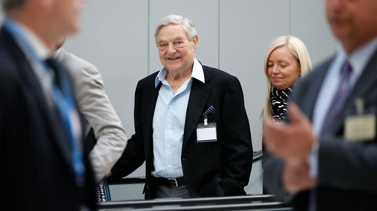 George Soros ist auch im hohen Alter umtriebig. Hier bei einer Konferenz im April.
