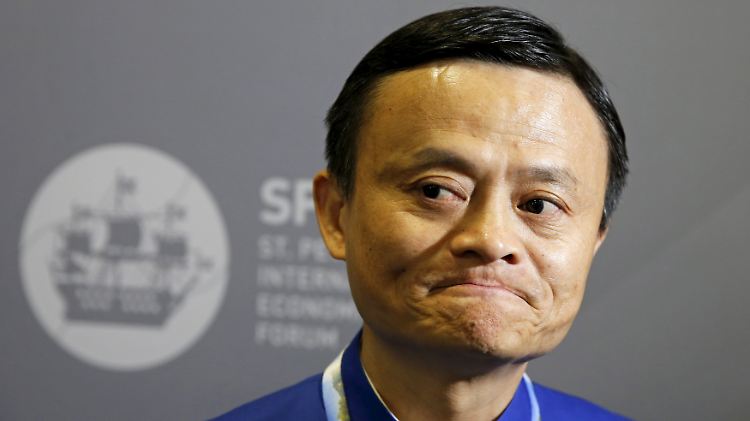 Der Absturz der Alibaba-Aktie dürfte Konzern-Chef Jack Ma nicht begeistern.