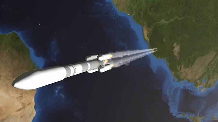 Zwölf Raketenstarts pro Jahr: Und so soll das neue Lastentier der europäischen Raumfahrt aussehen (Grafik: ESA).
